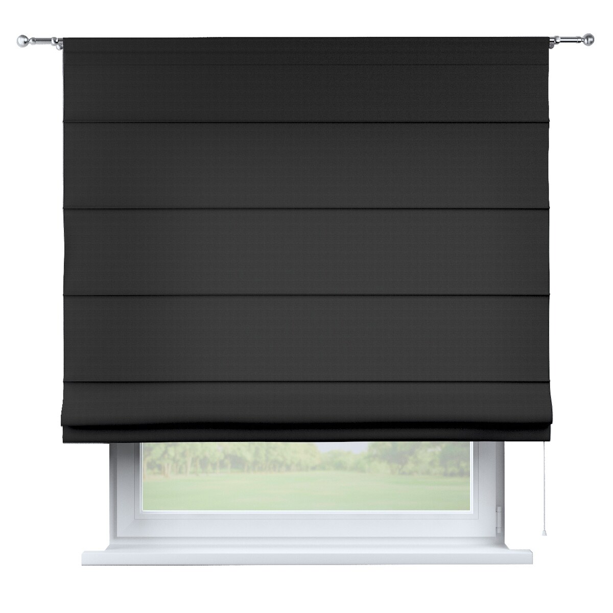 Roleta rzymska Torino 120x160 czarny