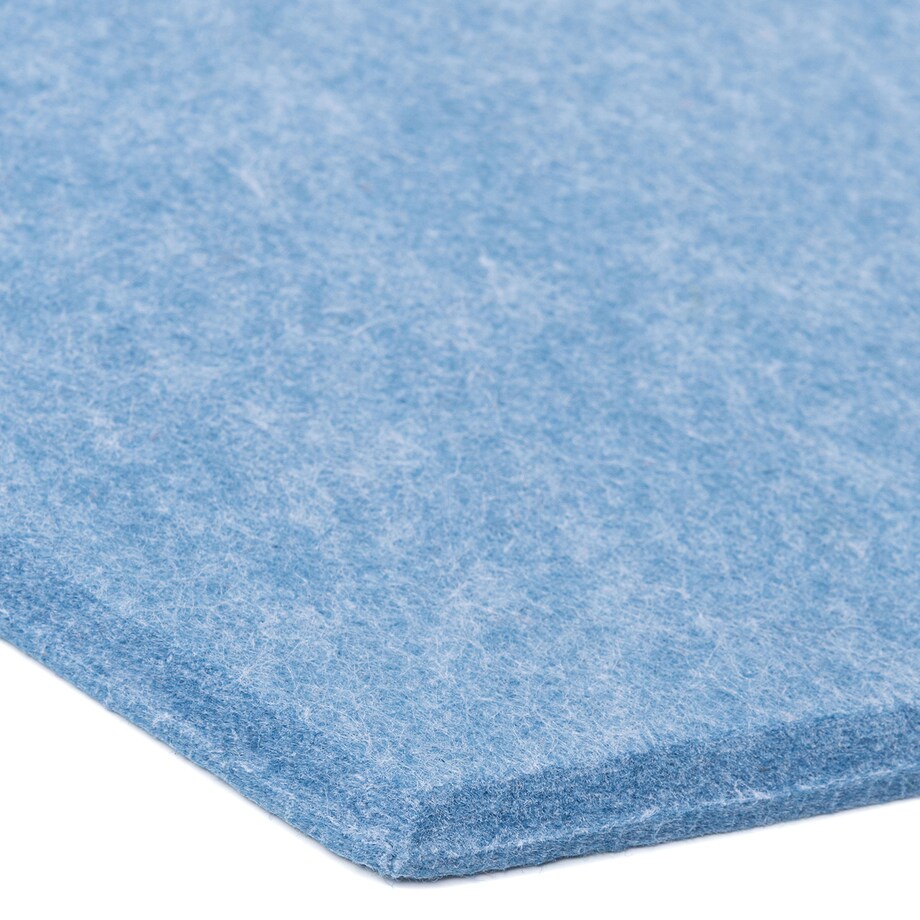 Zestaw 2 szt panel filcowy Felly 40x46 cm płytka heksagon gładki niebieski