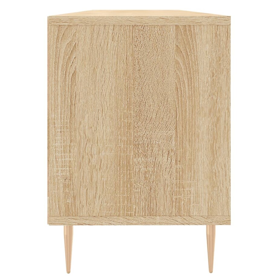 vidaXL Szafka pod TV, dąb sonoma, 150x30x44,5 cm