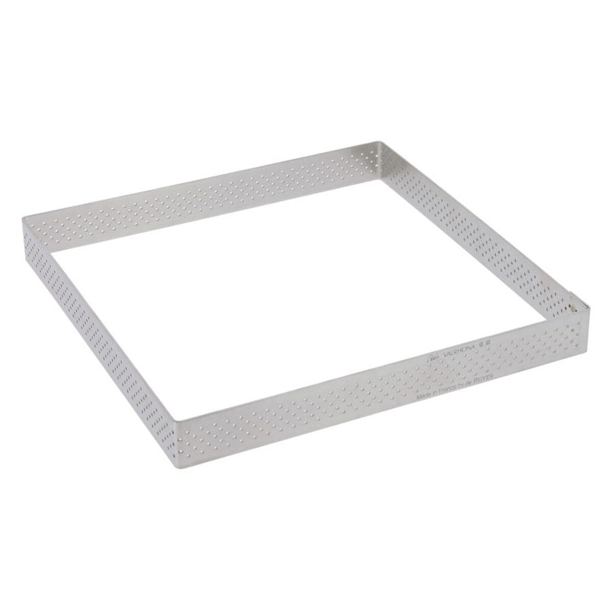 De Buyer Rant kwadratowy perforowany 17,5 cm