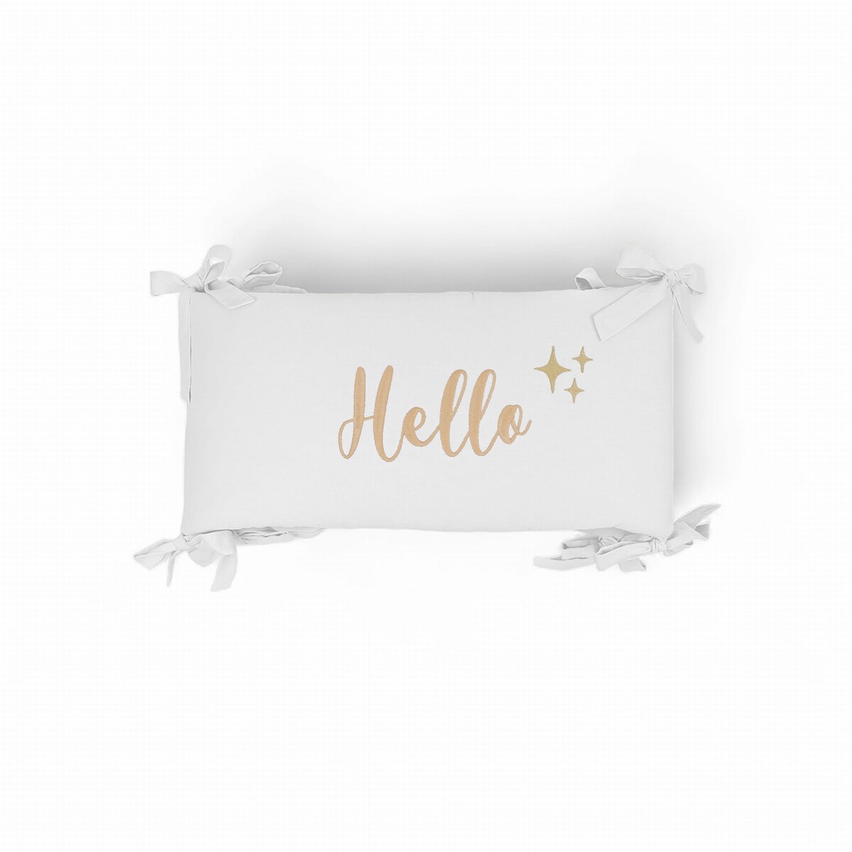 Ochraniacz do łóżeczka washed stars ecru - S