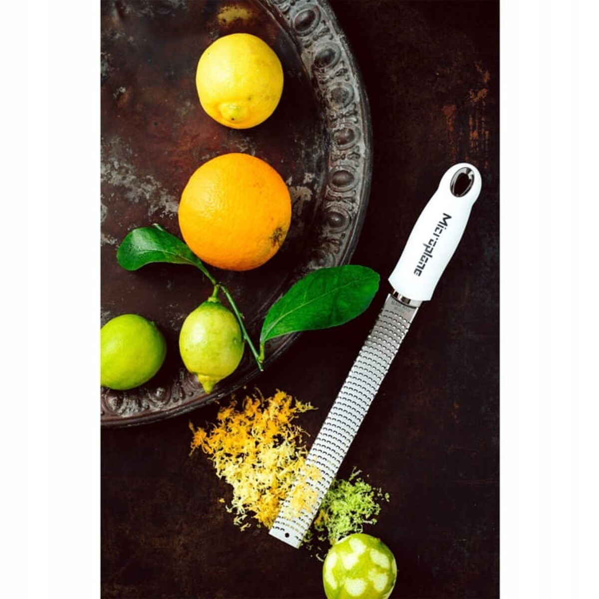 TARKA do Sera Czekolady Cytrusów Warzyw Zester Biała Microplane