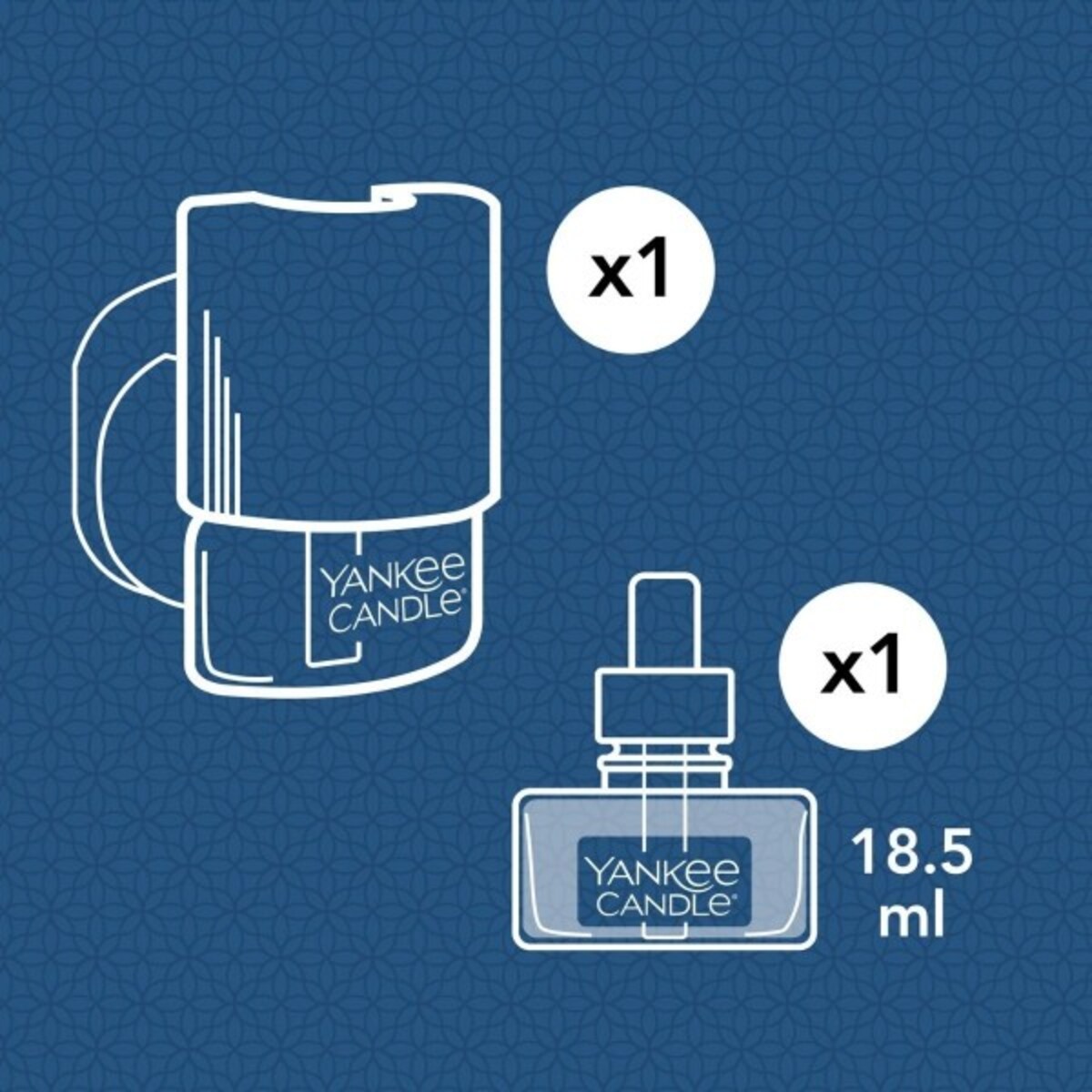 BLACK CHERRY Elektryczny odświeżacz - zestaw startowy