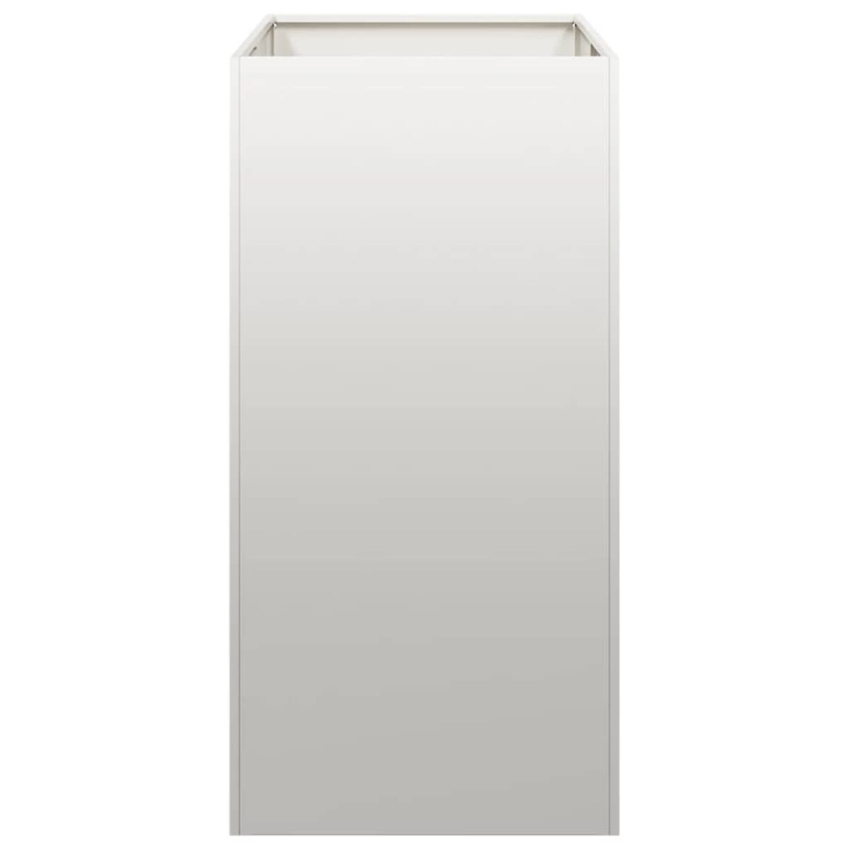 vidaXL Doniczka 40x80x80 cm Stal nierdzewna