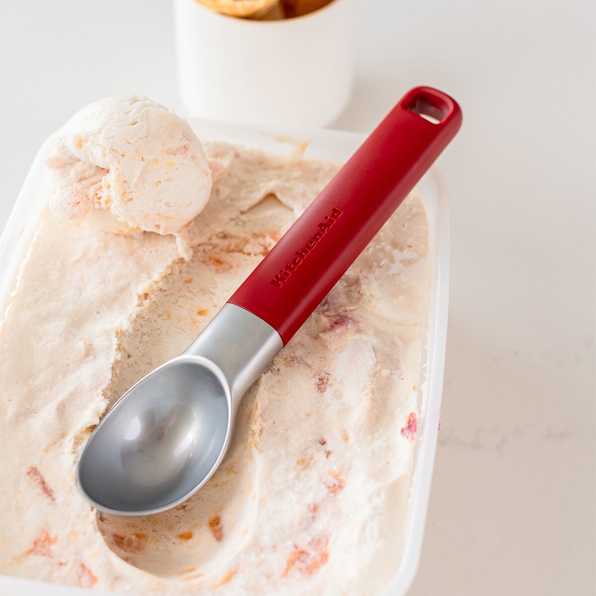KitchenAid łyżka do lodów Empire Red