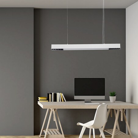 Lampa sufitowa wisząca Light Prestige Cali biały LED 2700K-6500K (SMART) 1 szt.