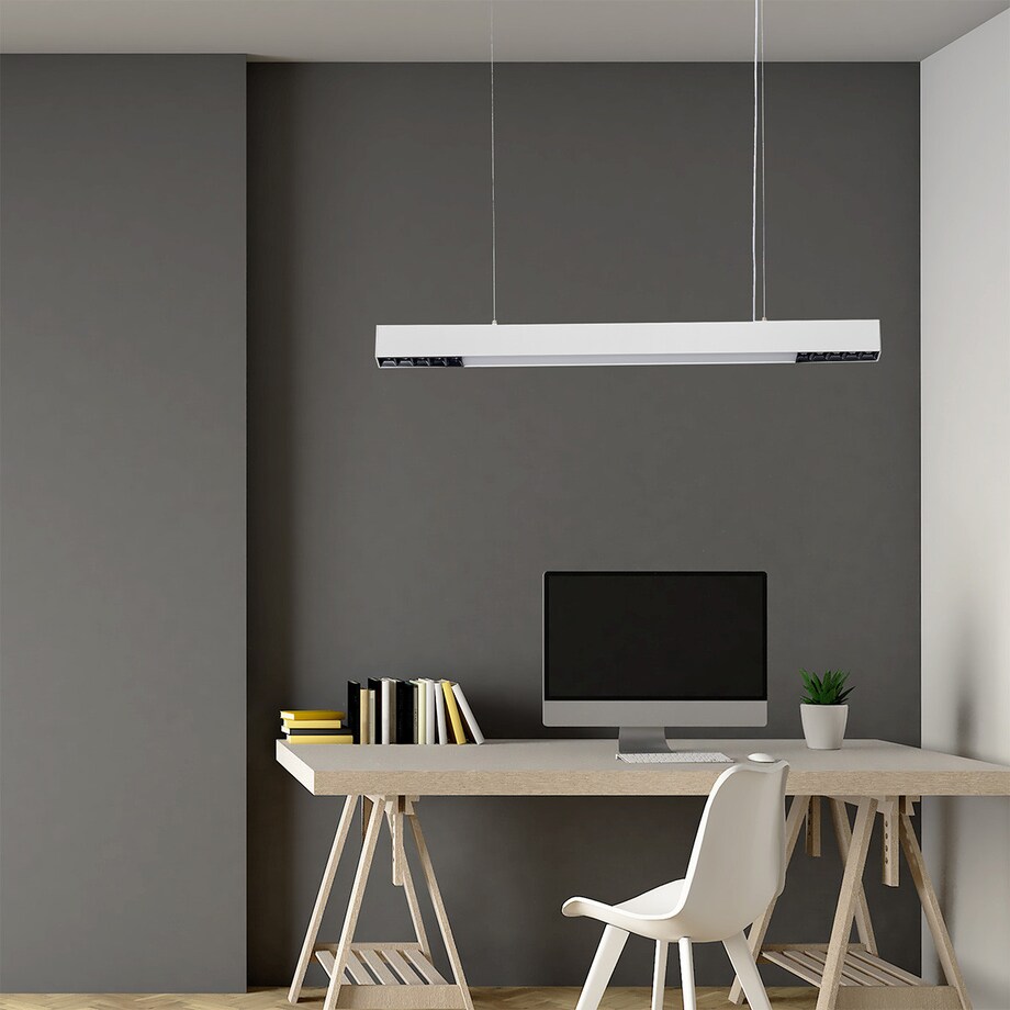 Lampa sufitowa wisząca Light Prestige Cali biały LED 2700K-6500K (SMART) 1 szt.