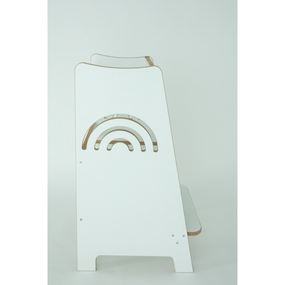 Kitchen Helper Pomocnik PODEST dla Dzieci do kuchni Tęcza DREWNIANY CE