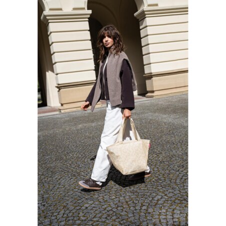 Torba SHOPPER M, leo vanilla