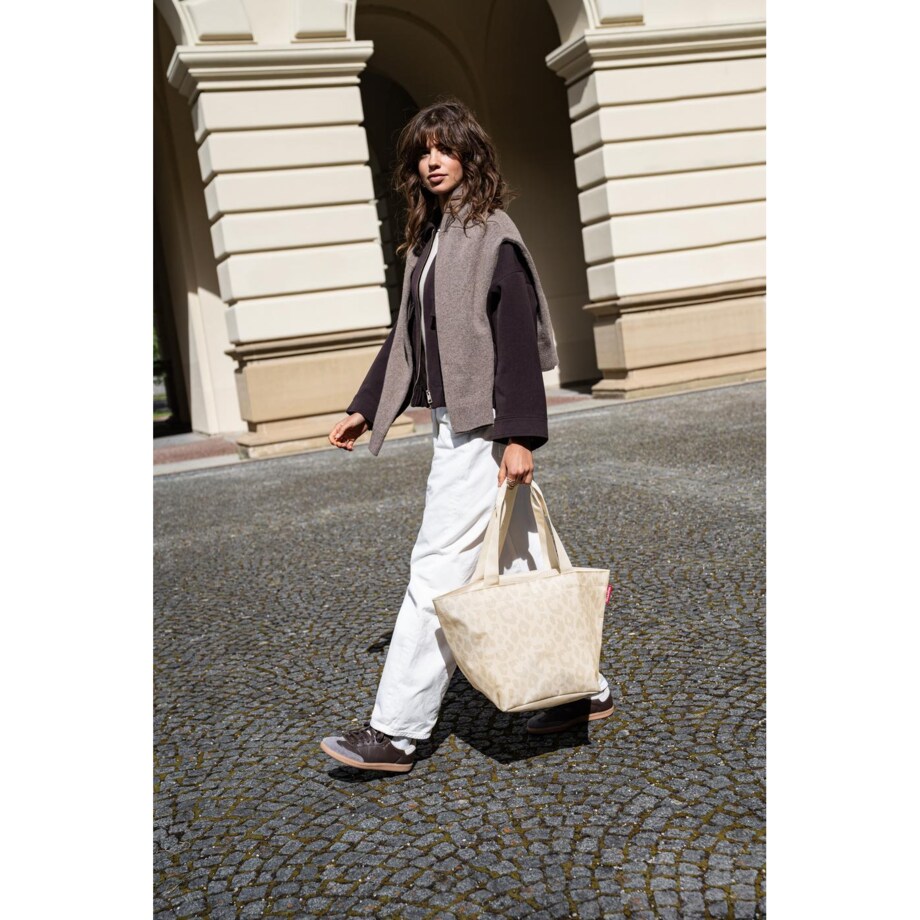 Torba SHOPPER M, leo vanilla