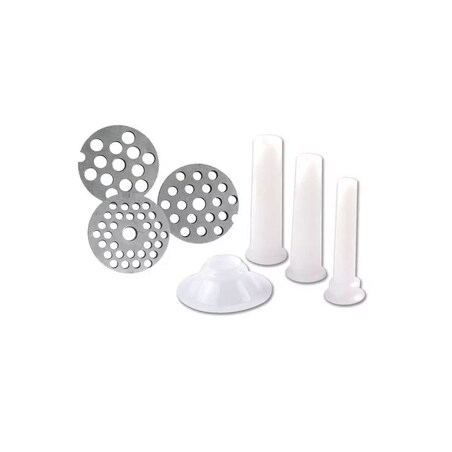 Maszynka żeliwna do mielenia mięsa #8 + akcesoria KINGHOFF