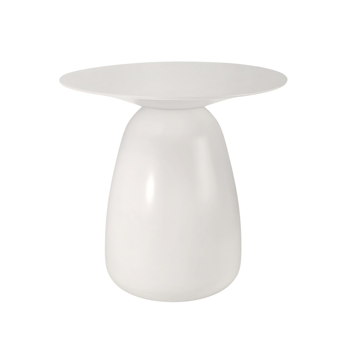 Stolik drewniany różne kolory Baobab 34, kolor biały ral