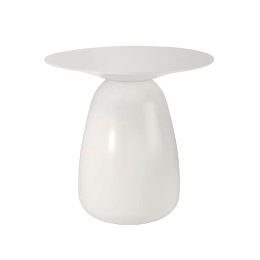 Stolik drewniany różne kolory Baobab 34, kolor biały ral