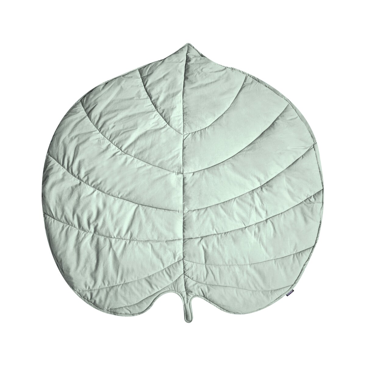 Mata do zabawy liść 110 x 110 cm jasnozielona EOLIA