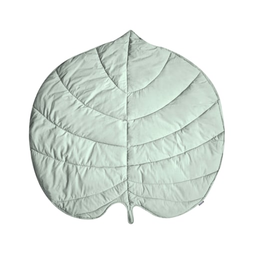 Mata do zabawy liść 110 x 110 cm jasnozielona EOLIA