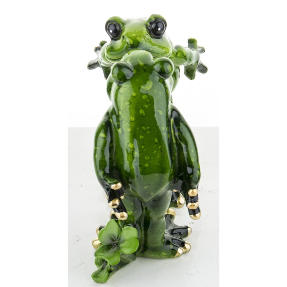 Dekoracja - żabki 10,5x12,5x6 cm KISS ME