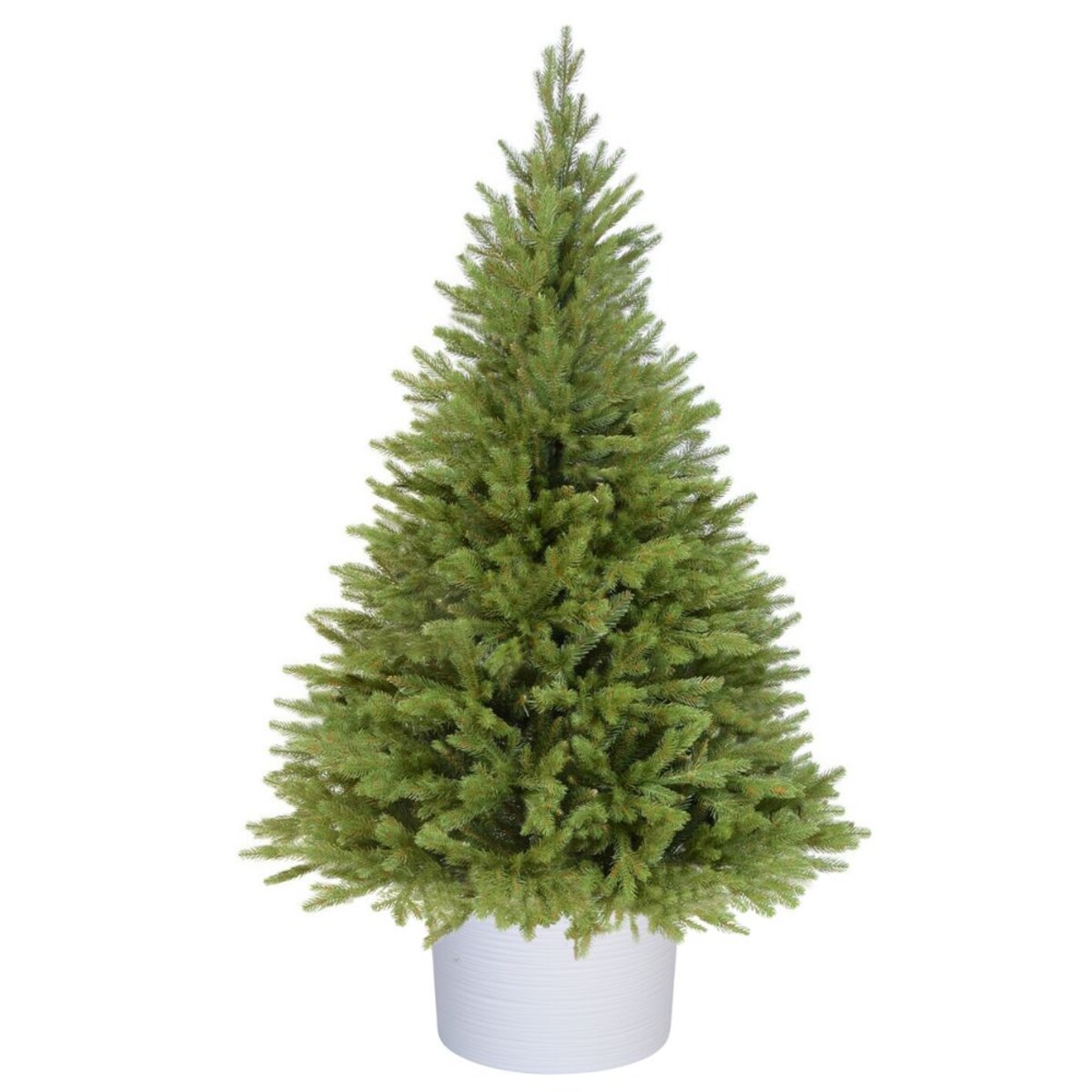 Choinka Premium Świerk Kaukaski PE w Okrągłej Donicy 130 cm X-Choinka 7 kolorów donicy