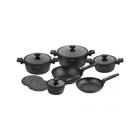 Klausberg zestaw 12 garnków marmurkowych 63913