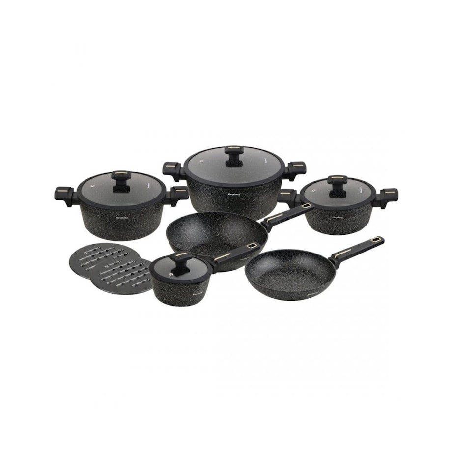 Klausberg zestaw 12 garnków marmurkowych 63913