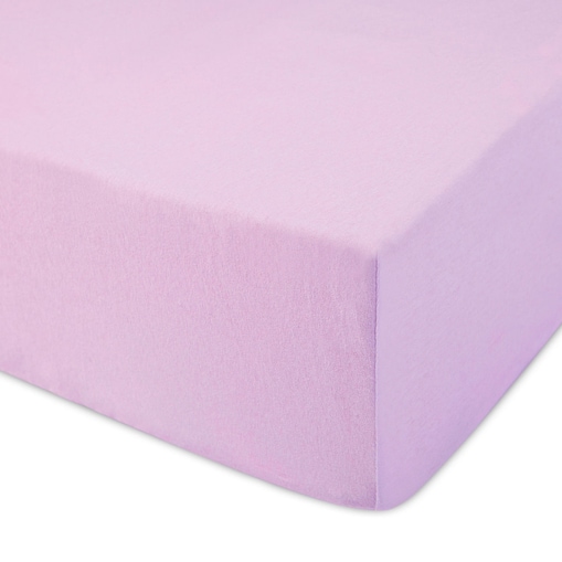 Prześcieradło jersey z gumką 160x200 kolor Wrzos