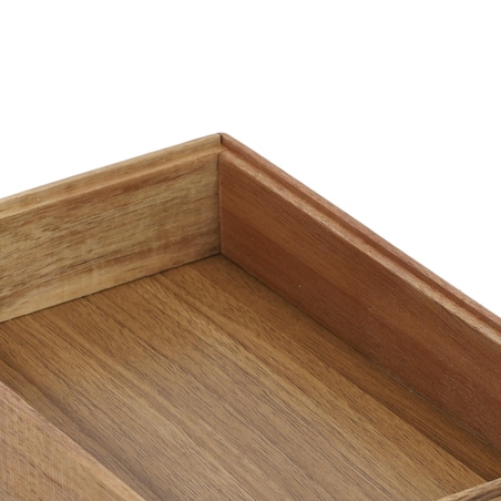 Drewniany organizer na biurko HEDO do szuflady, 23,5 x 15 x 5 cm
