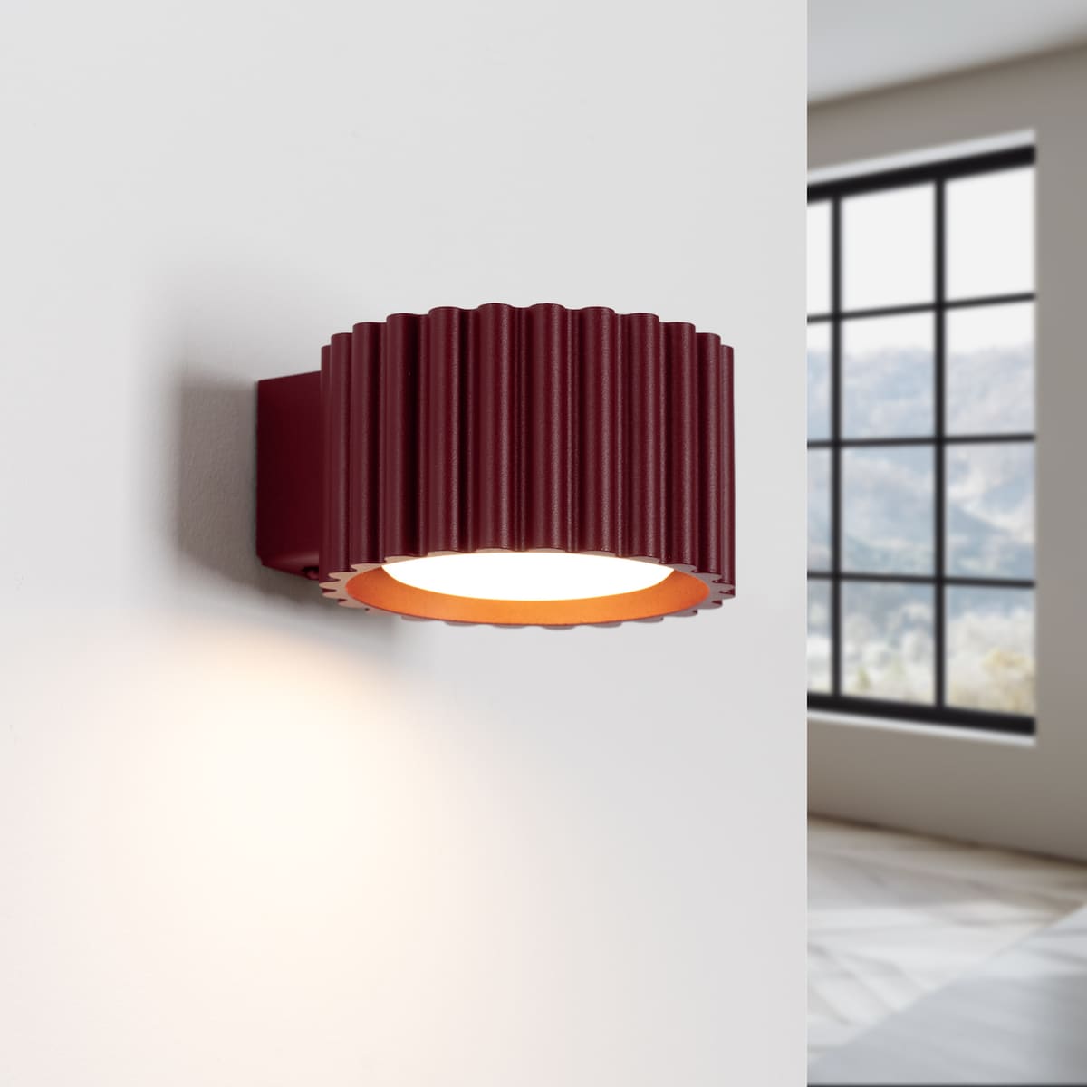 Kinkiet AURA burgund Gx53