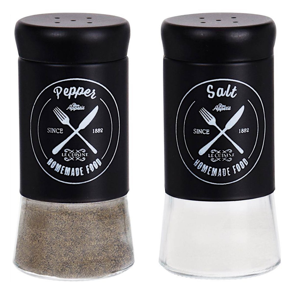 Solniczka Pieprzniczka Przyprawnik Czarny Zestaw