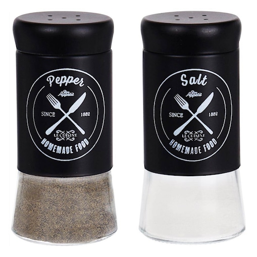 Solniczka Pieprzniczka Przyprawnik Czarny Zestaw