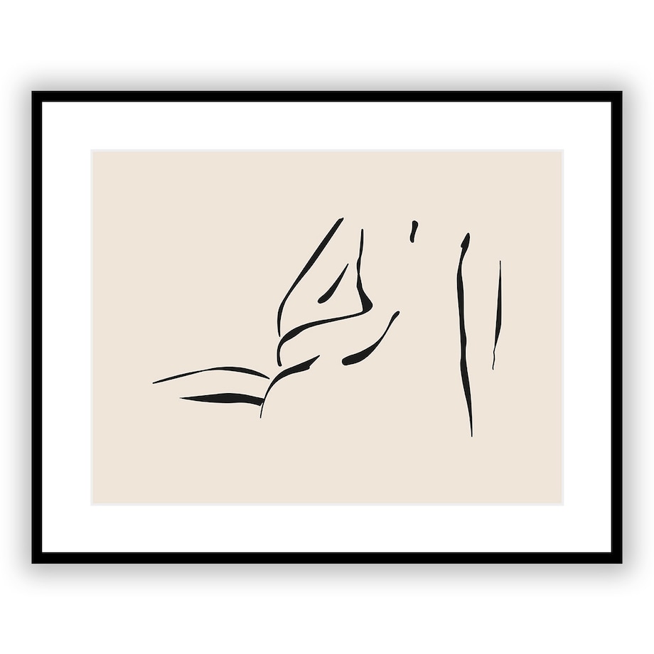 Obraz Nude Line V 40 x 50 cm, 40 x 50 cm