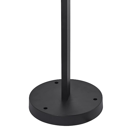 Lampa ogrodowa słupek KULSI Czarny