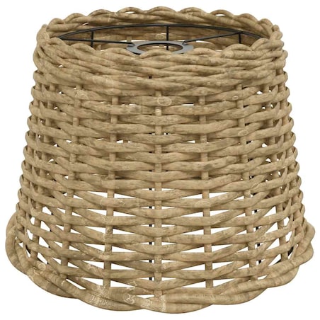 vidaXL Klosz lampy wiszącej, brązowy, Ø30x20 cm, wiklina