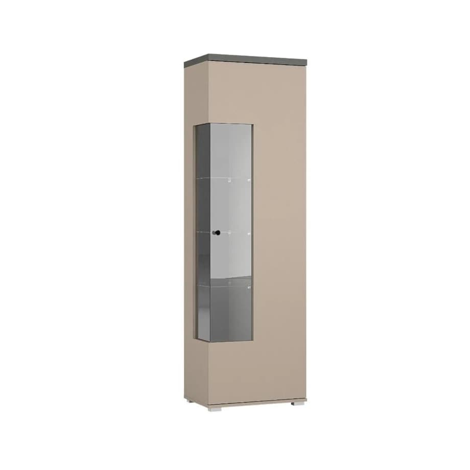 Witryna wysoka SERIO 1D P/L 55cm congo/antracyt