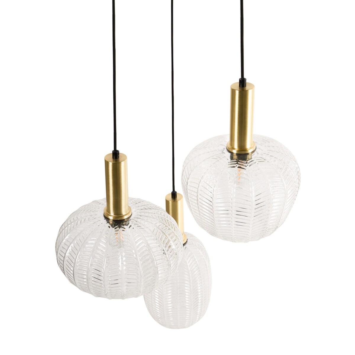 Lampa wisząca NJORO Metal Przezroczysty