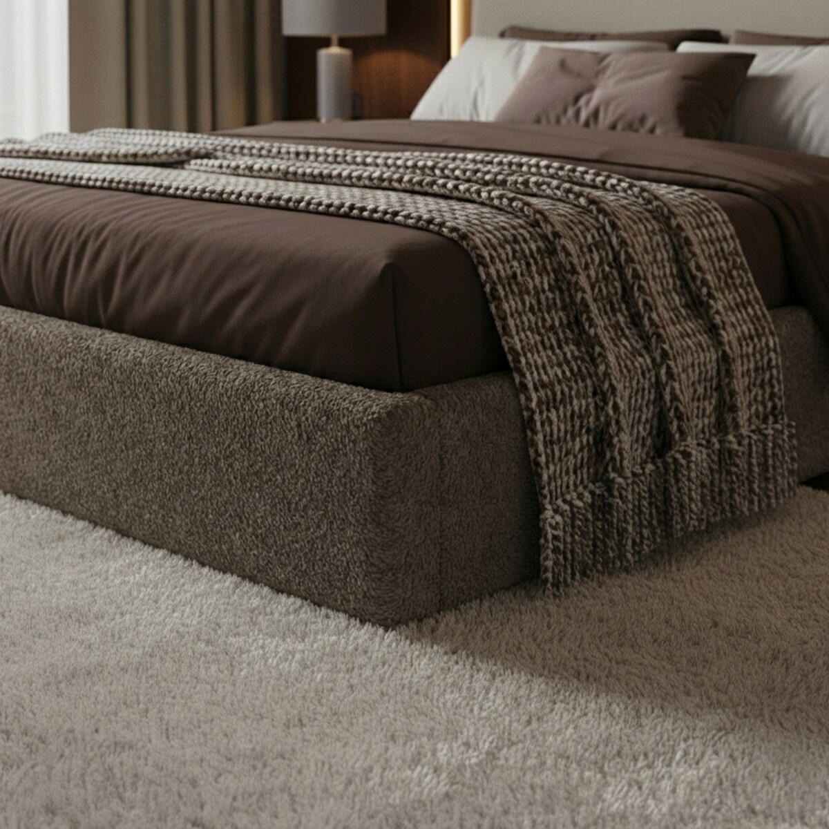 Łóżko Tapicerowane Grand 140X200 Stelaż Pojemnik Na Pościel Abriamo 02