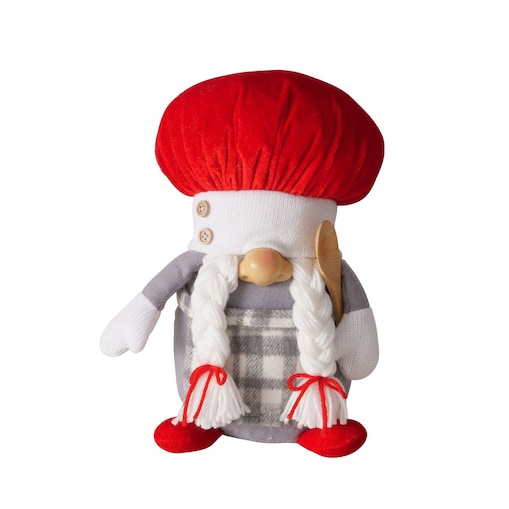Tekstylna figurka kucharz COOKY, wys. 28 cm, poliester