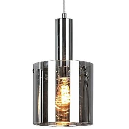 Nowoczesna LAMPA wisząca DONATI 5251 Rabalux szklany zwis kaskada chrom