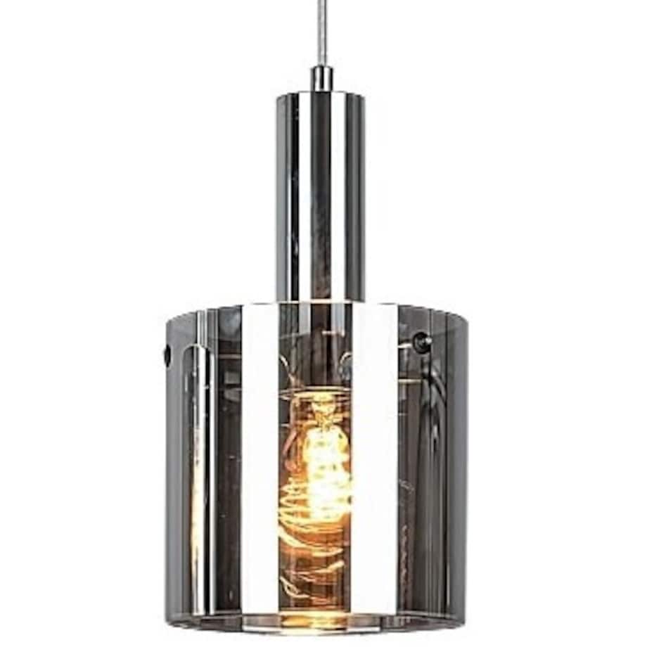 Nowoczesna LAMPA wisząca DONATI 5251 Rabalux szklany zwis kaskada chrom