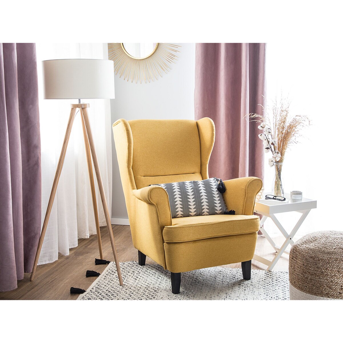 Fotel żółty ABSON