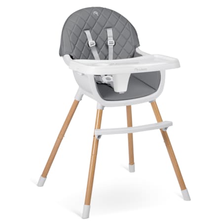 Krzesełko do karmienia dla dzieci fotelik 3w1 tacka Nukido