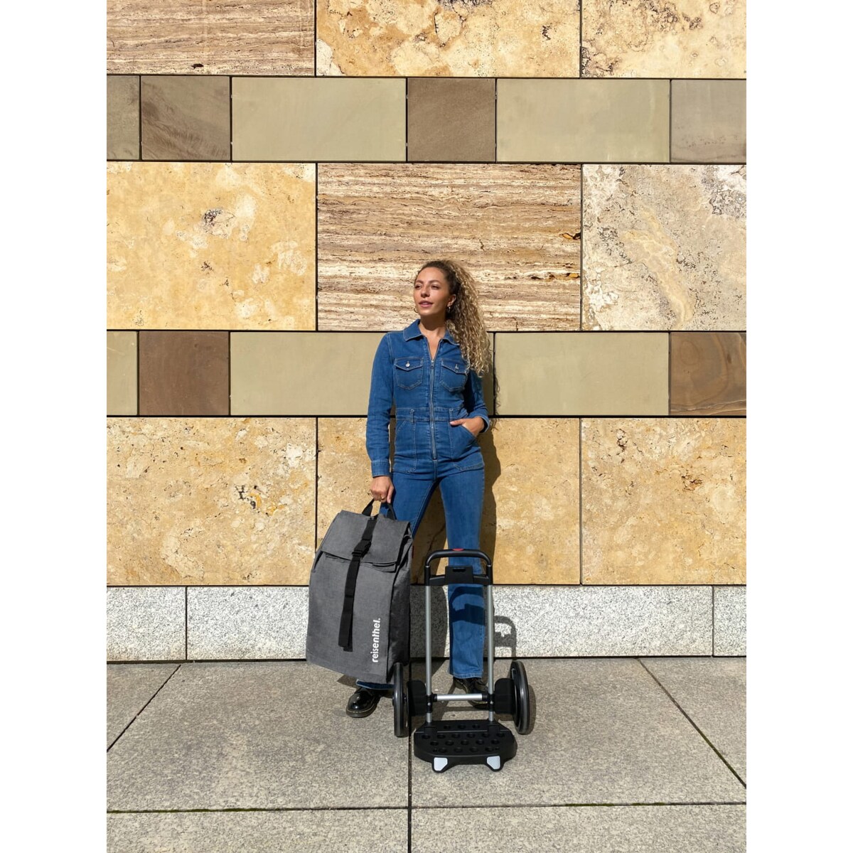 Wózek na zakupy CITYCRUISER, twist silver