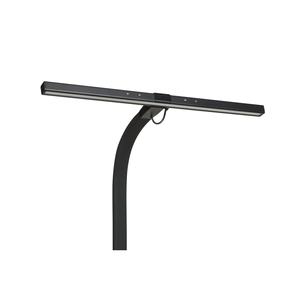 Lampa biurkowa zaciskowa czarna AURIGA