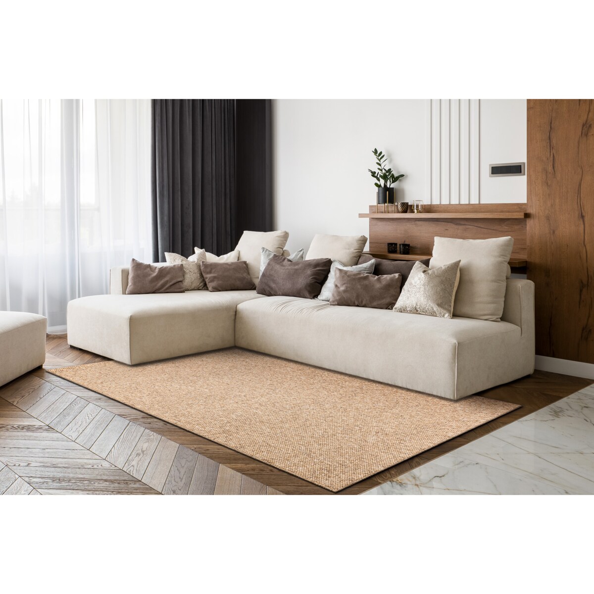 Dywan CASABLANCA WASHABLE 71511050 beż - do 160x230 cm