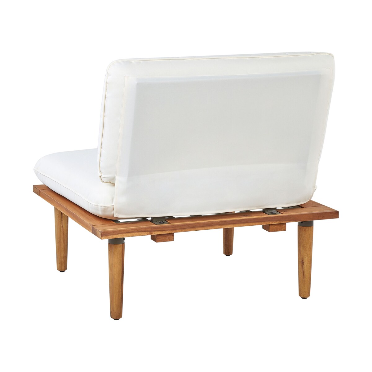 Zestaw wypoczynkowy 2-osobowa Drewno akacjowe (certyfikat FSC®) Złamana biel FRASCATI