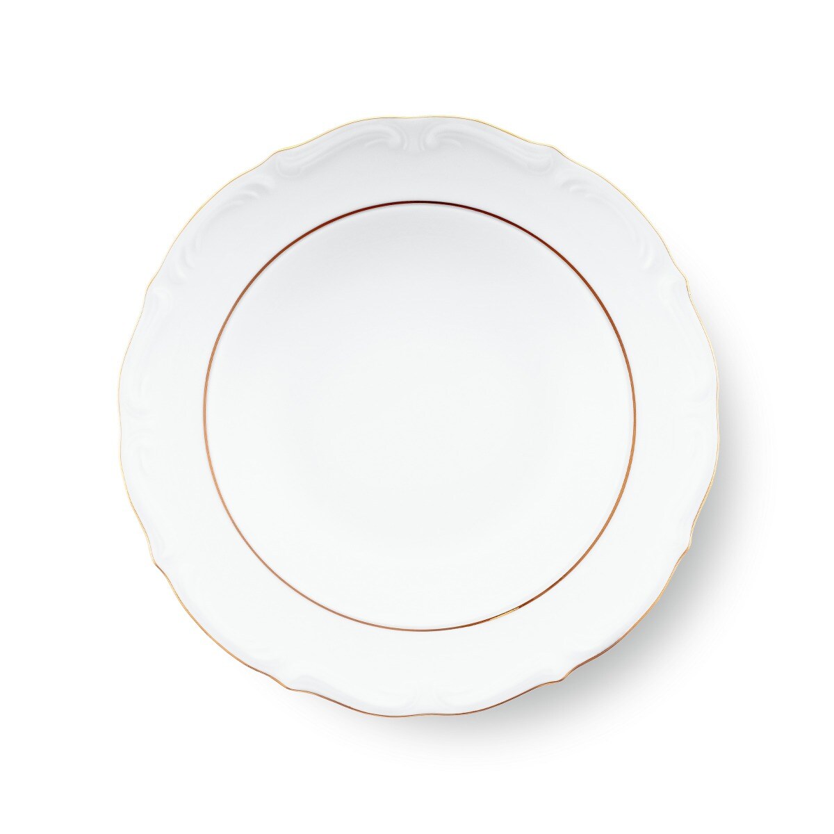 Talerz płytki 17 cm Maria Teresa Złota Linia B014