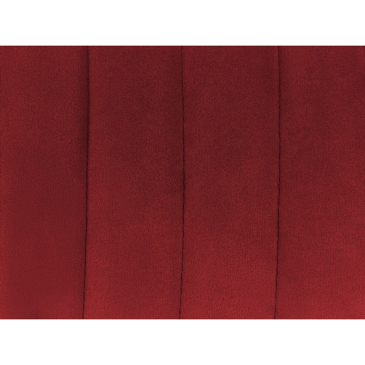 2 krzesła do jadalni welurowe ciemnoczerwone SANILAC