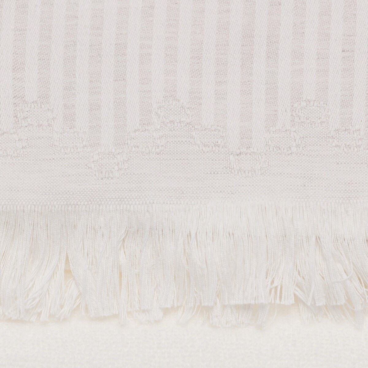 Ręcznik Trevor 50x100cm white grey, 50 x 100 cm