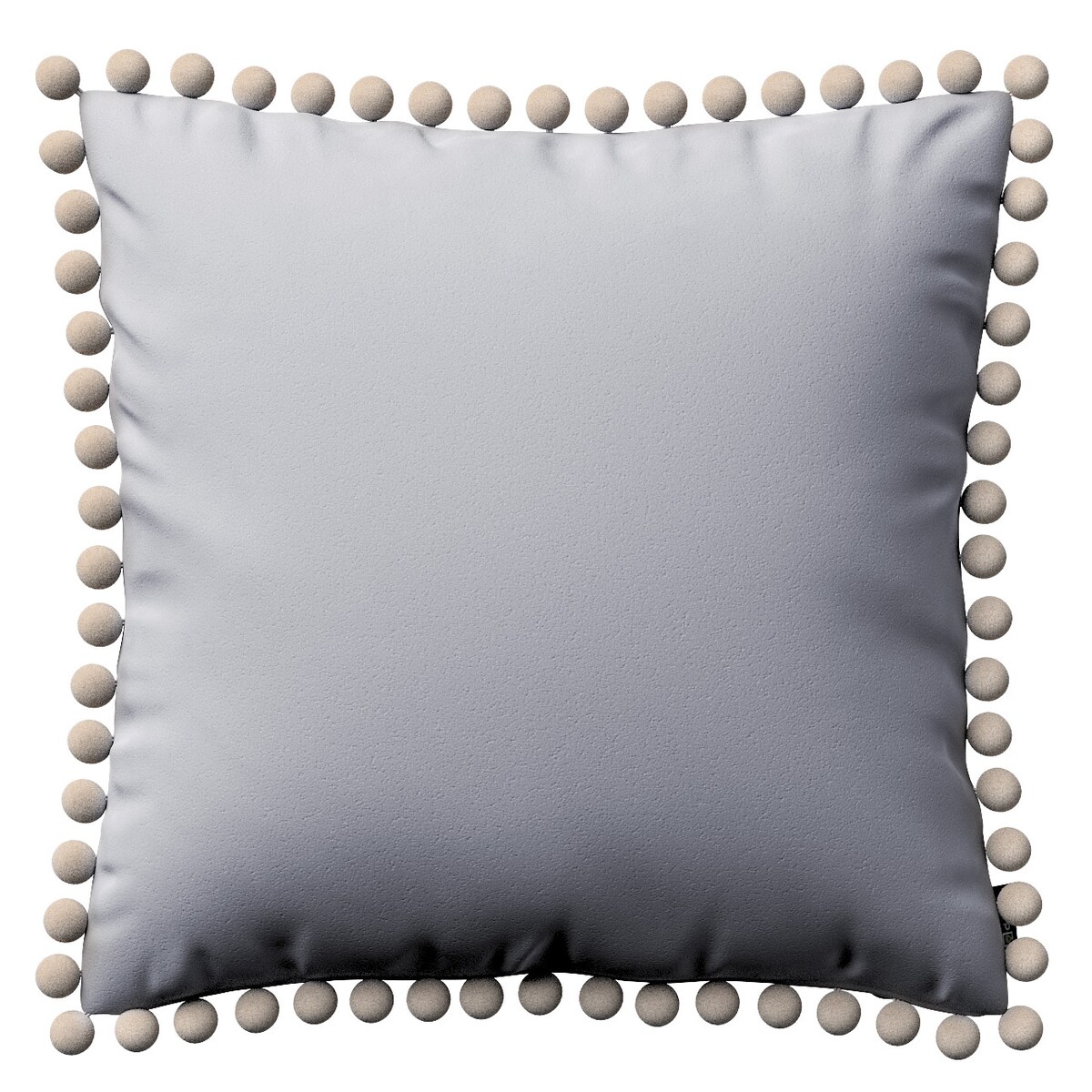 Poszewka Wera na poduszkę 45x45 srebrzysty szary