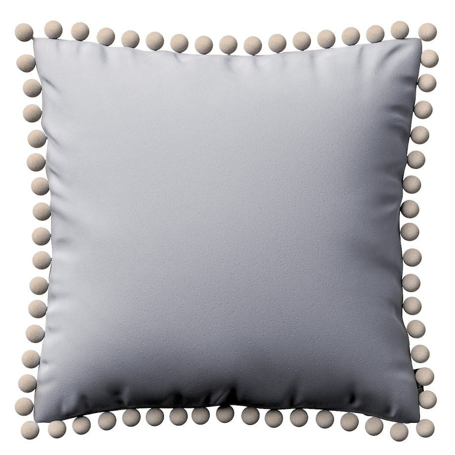 Poszewka Wera na poduszkę 45x45 srebrzysty szary