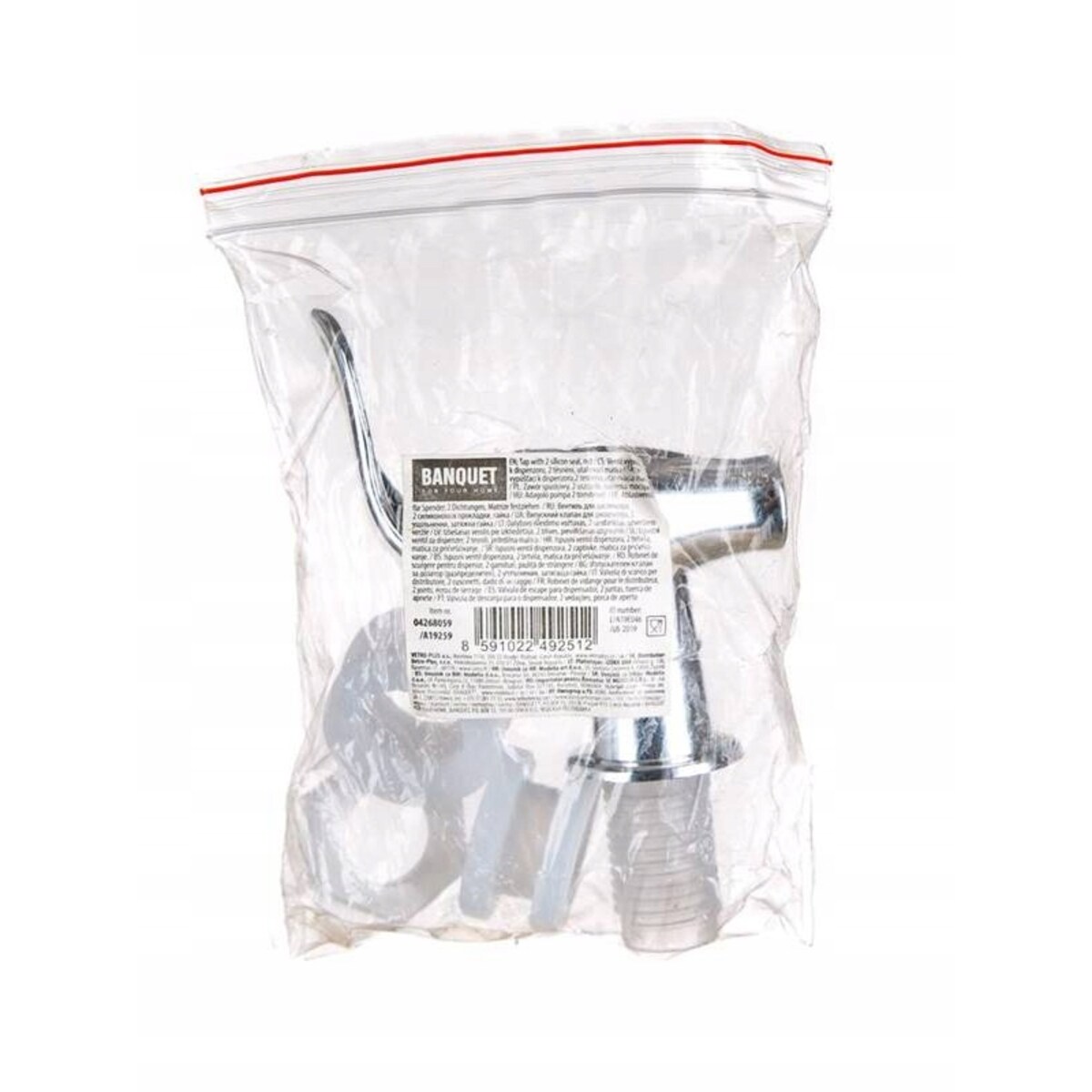 UNIWERSALNY KRANIK KRAN do słoika z kranikiem uszczelka zatyczka zawór