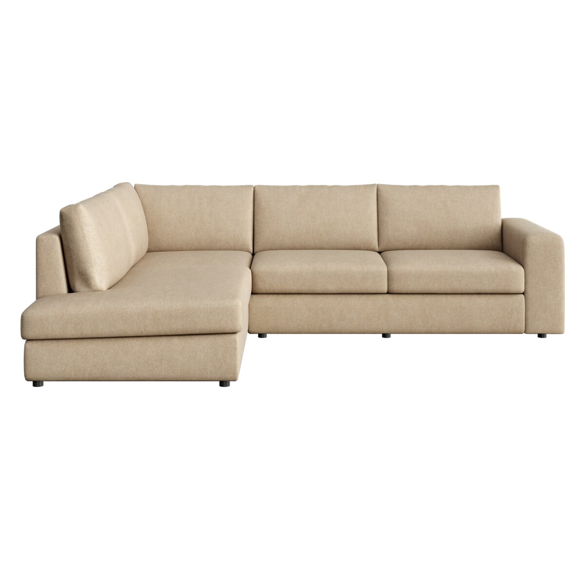 Sofa narożna lewa Baga camelowa